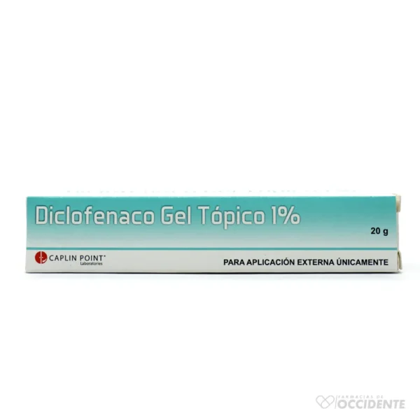 DICLOFENACO GEL TOPICA 1% – 20GR. CAPLIN POINT