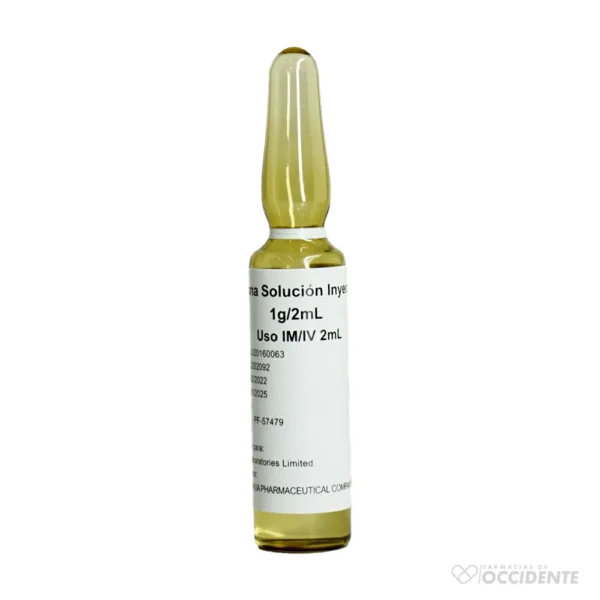 DIPIRONA 1G/2ML INY. – 2ML AMPOLLA X 1(CAJA 100) . CAPLIN POINT