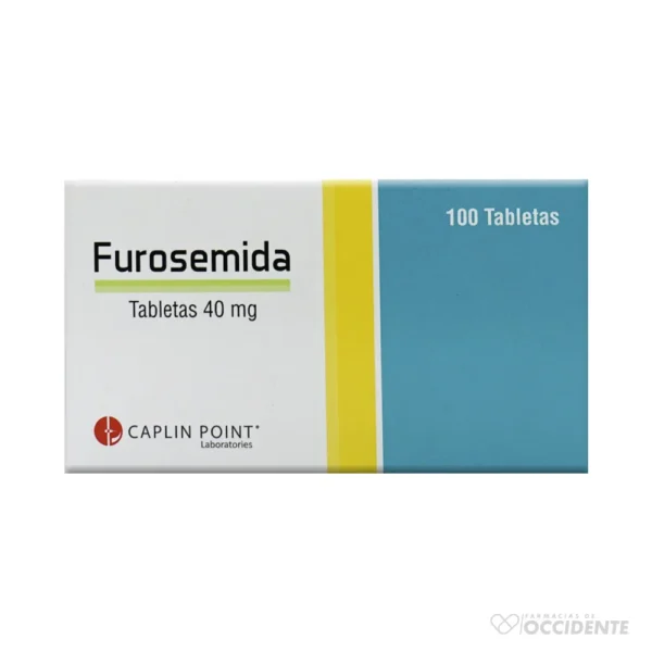 FUROSEMIDA 40 MG TAB. X 10 TABLETAS (BLISTER). CAPLIN POINT