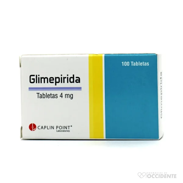 GLIMEPIRIDA TABLETAS X10 (CAJA 10 BLISTER). CAPLIN POINT