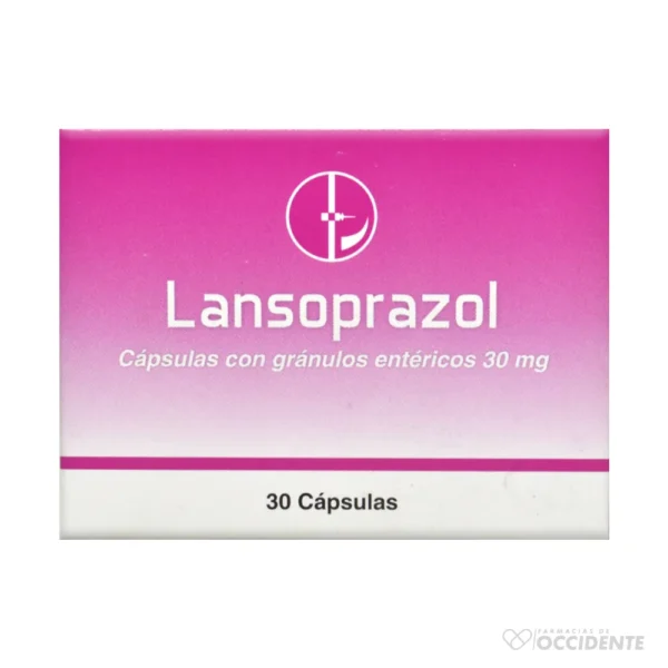 LANSOPRAZOL 30MG CAPS. X 10 CAPSULAS (CAJA 3 BLISTER). CAPLIN POINT ...