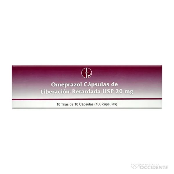 OMEPRAZOL 20MG CAPS. X 10 CAPSULAS (CAJA 10 BLISTER). CAPLIN POINT