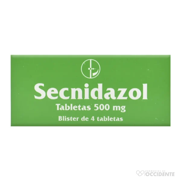 SECNIDAZOL 500 MG TAB. X 4 TABLETAS. CAPLIN POINT