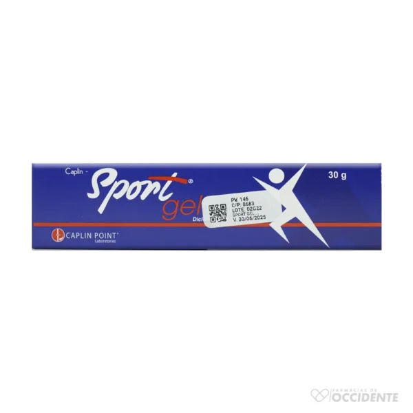 SPORT GEL X 30G. CAPLIN POINT