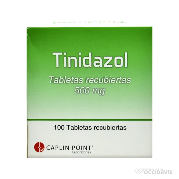 TINIDAZOL 500MG TAB. X 10 TABLETAS (CAJA 10 BLISTER). CAPLIN POINT