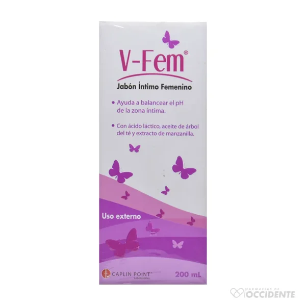 V-FEM KIT (JABÓN INTIMO TOALLITAS HÚMEDAS). CAPLIN POINT