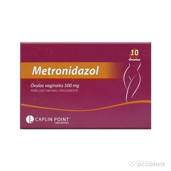 METRONIDAZOL OVULOS VAGINALES 500mg x 10s. CAPLIN POINT