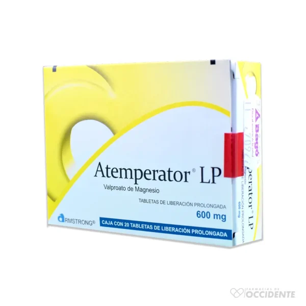 ATEMPERATOR LP TABLETAS 600MG X 20