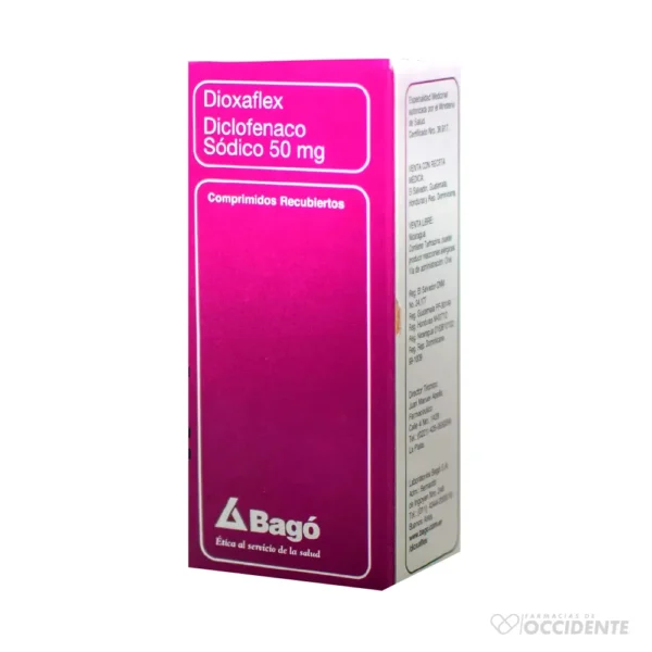 DIOXAFLEX COMPRIMIDOS 50MG X 20