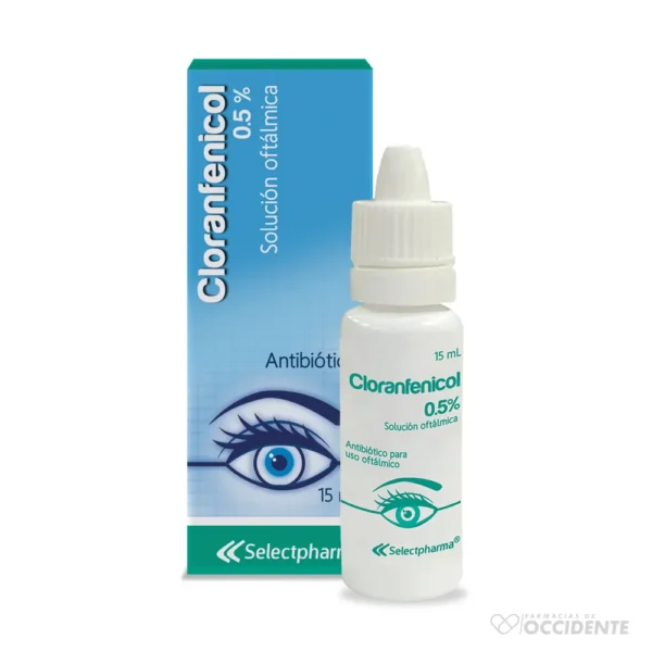 CLORANFENICOL 0.5% SOLUCION OFTALMICA 15ML