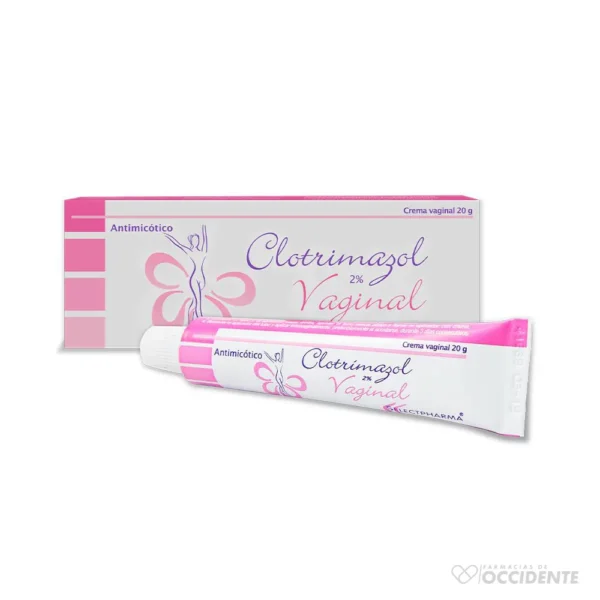 CLOTRIMAZOL 2% CREMA VAGINAL 20GRAMOS. SELECTPHARMA