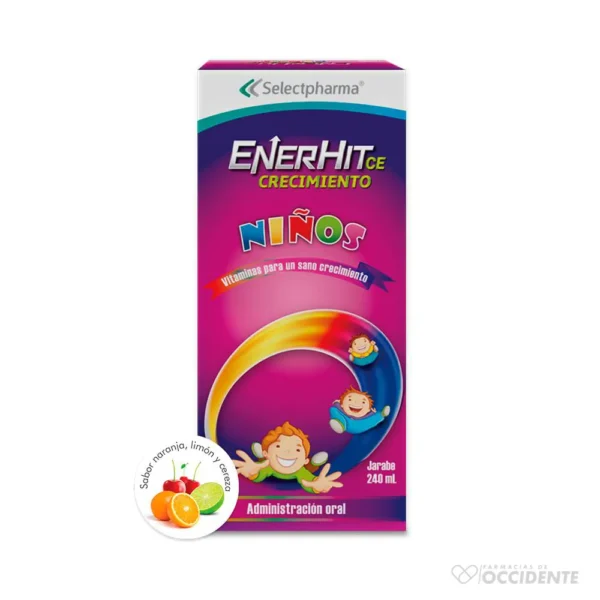 ENERHIT CE (Crecimiento) JARABE 240ML