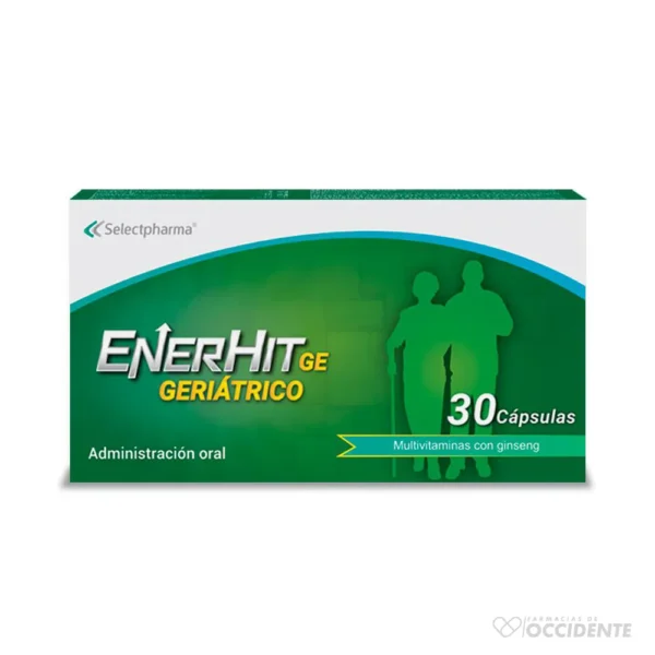 ENERHIT GE (GERIATRICO) CAPSULAS CAJA*30