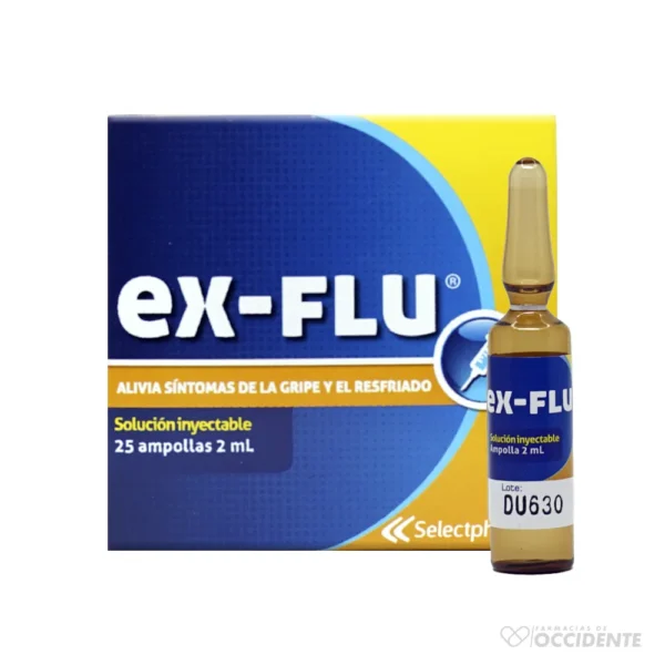 EX-FLU AMPOLLA X 1 (CAJA DE 25 AMPOLLAS)