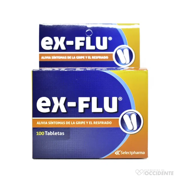 EX-FLU TABLETAS X 10 (CAJA DE 10 BLISTER) (ANTIGRIPAL)