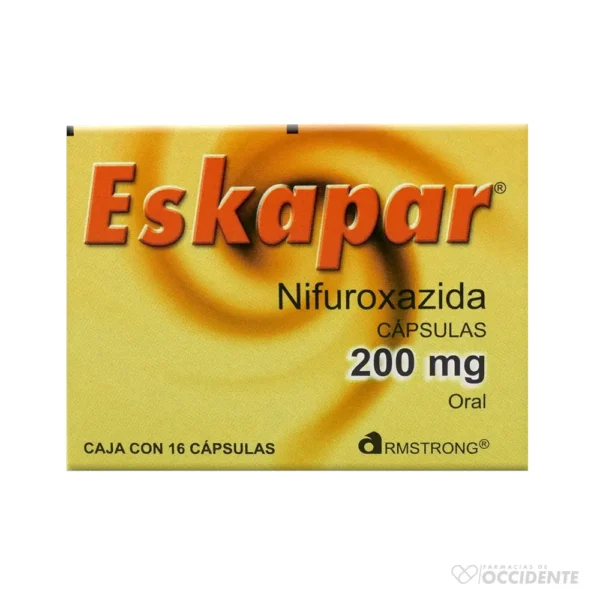 ESKAPAR CAPSULAS 200MG X 16