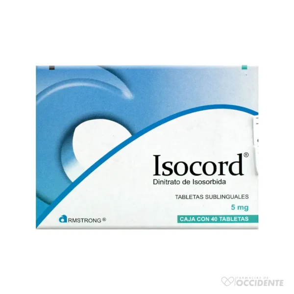 ISOCORD TABLETAS 5MG x 40