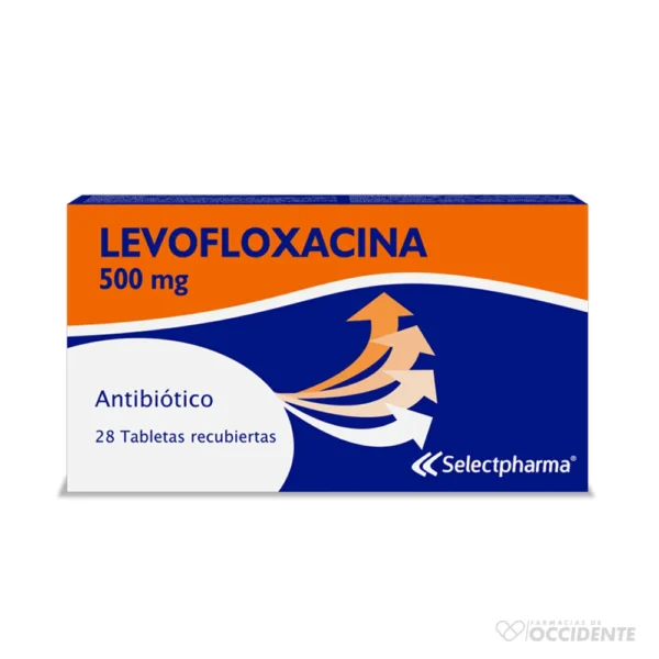 LEVOFLOXACINA 500mg TABLETA x 1.(CAJA DE 21) SELECTPHARMA