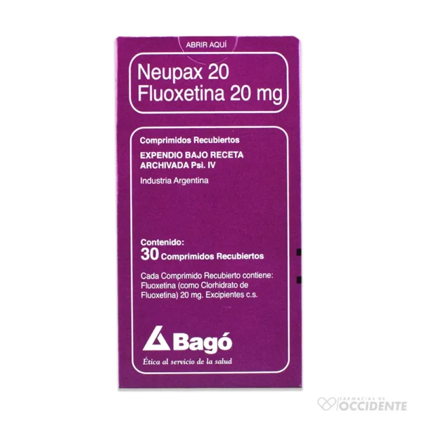 NEUPAX COMPRIMIDOS 20MG X 30