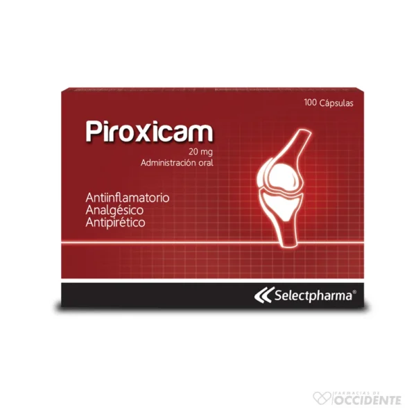 PIROXICAM 20mg Capsulas *10 (CAJA DE 10 BLISTER) (SELECTPHARMA)