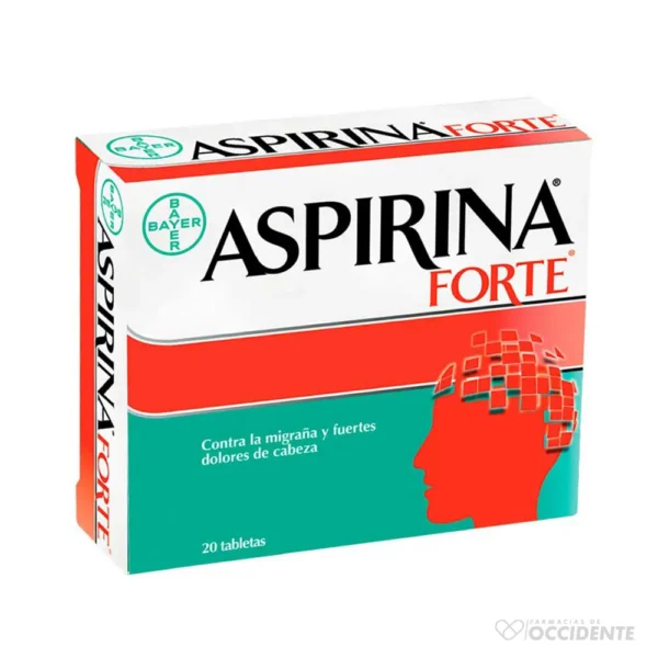 ASPIRINA FORTE TABLETAS X 20