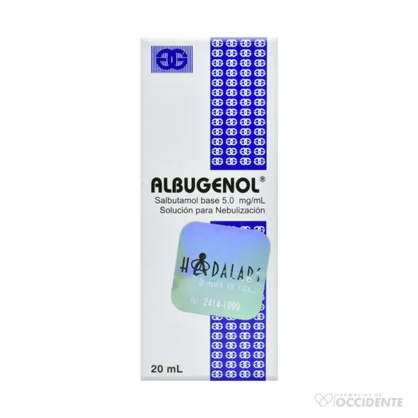 ALBUGENOL SOLUCION RESP.20ML.