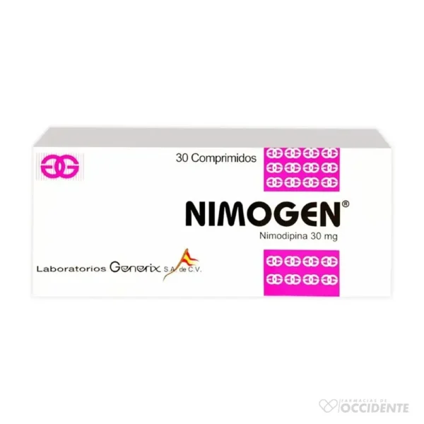 NIMOGEN TABLETAS 30MG X 10 (BLISTER)