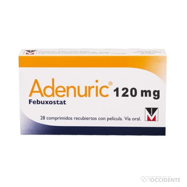 ADENURIC 120MG X 28 COMPRIMIDOS