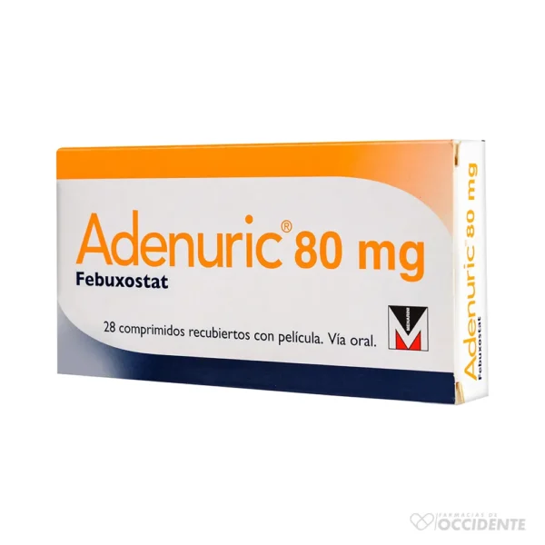 ADENURIC 80MG X 28 COMPRIMIDOS