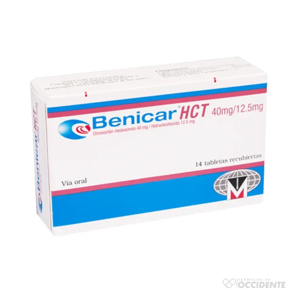 BENICAR HCT 40MG/12.5MG 14 COMP.