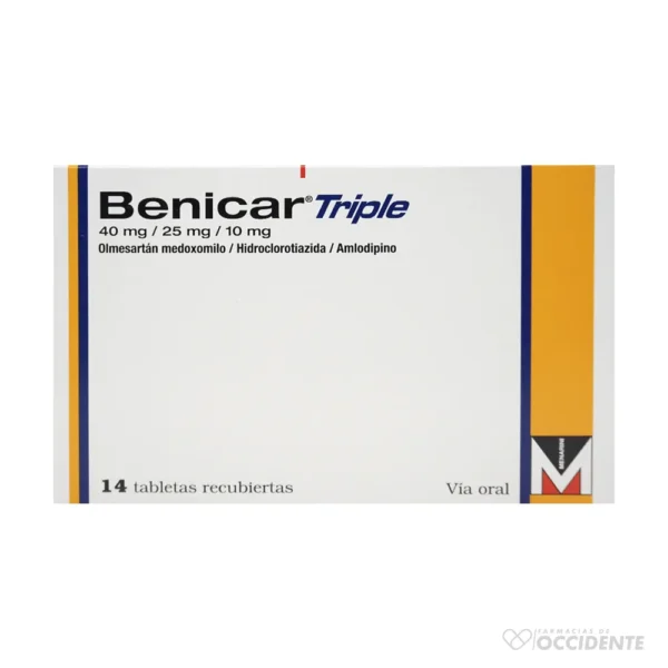 BENICAR TRIPLE 40/25/10MG 14 COMP.