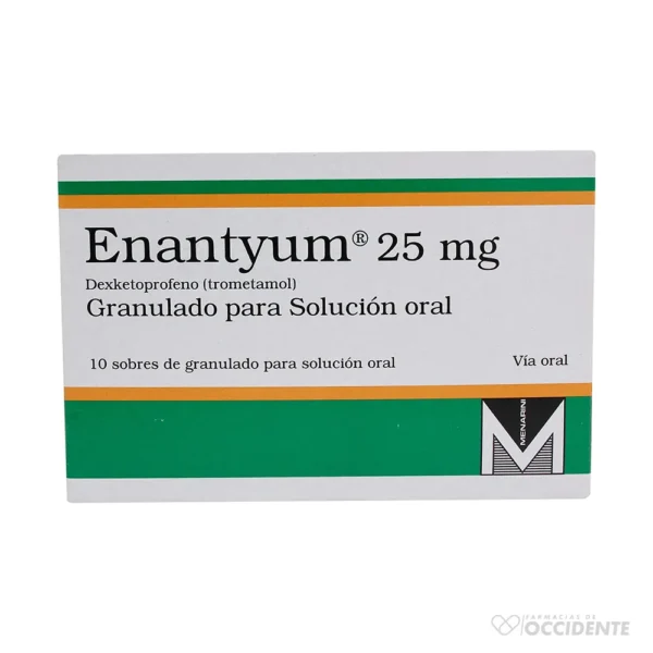 ENANTYUM 25MG X 10 SOBRES GRANULADOS