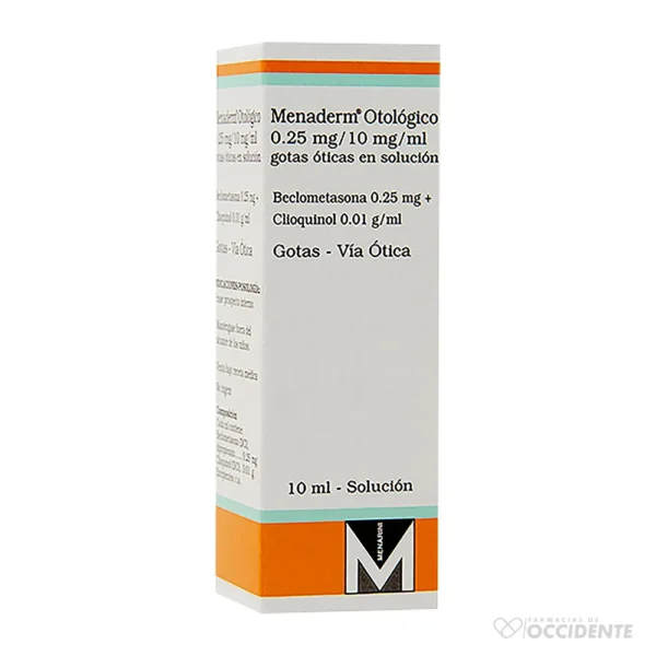 MENADERM OTOLOGICO GOTAS 10ML