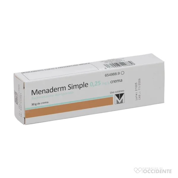 MENADERM SIMPLE 30GR POMADA