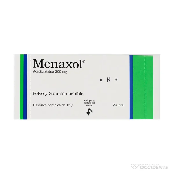 MENAXOL 15G 10 V.B.