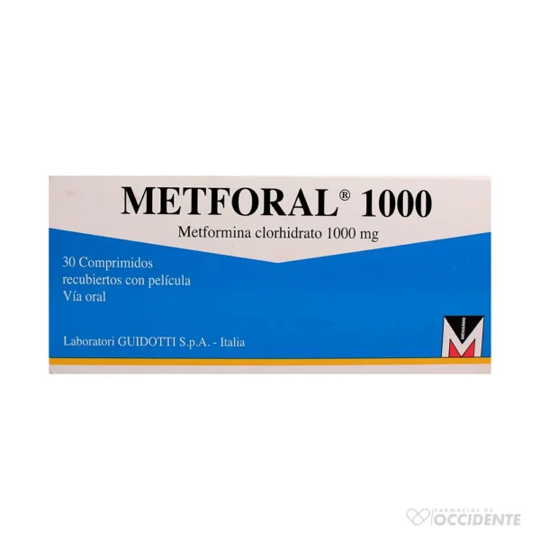 METFORAL 1000MG 30 COMP.