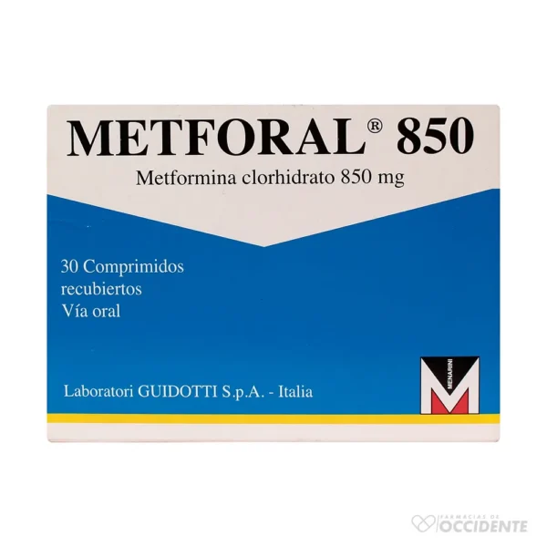 METFORAL 850MG 30 COMP.