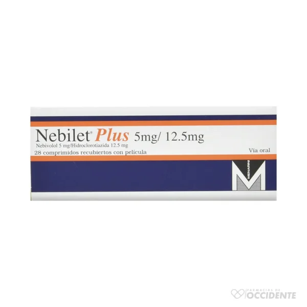 NEBILET PLUS 5MG 12.5 X 14 COMP. (CAJA 2 BLISTER)