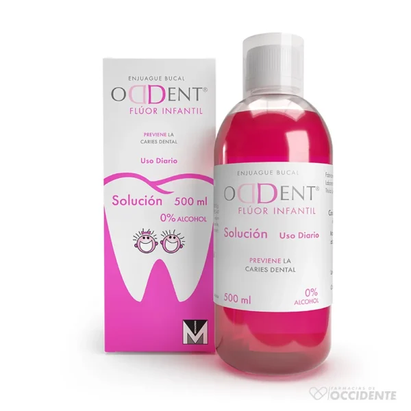 ODDENT FLUOR INFANTIL COLUTORIO 500ML