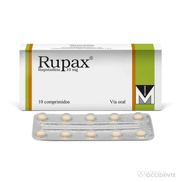 RUPAX10MG X10COMP.