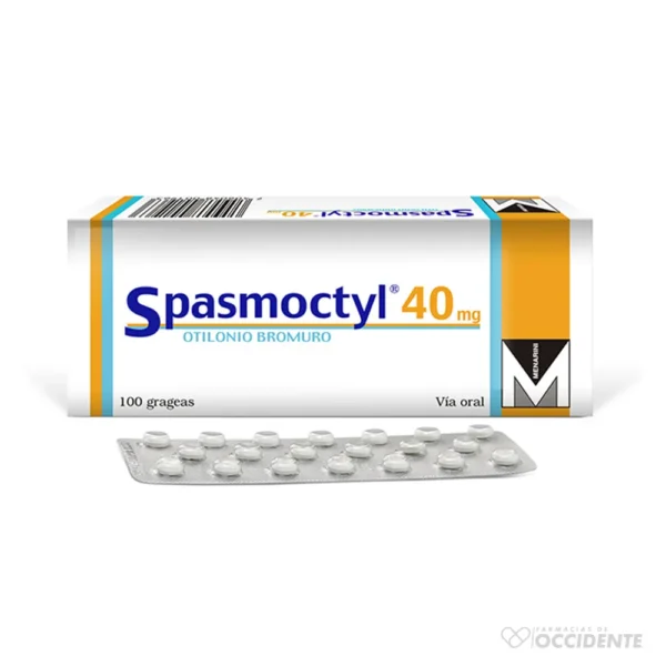 SPASMOCTYL40MG 10 GRAGEAS (CAJA 10 1/2 BLISTER)