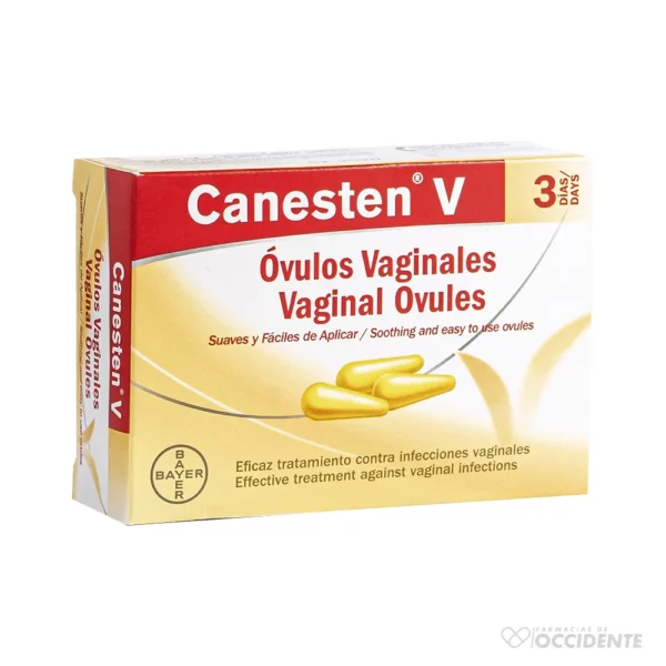 CANESTEN VAGINAL 3 OVULOS