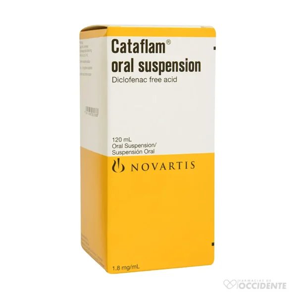 CATAFLAM SUSP.ORAL 120 ML.