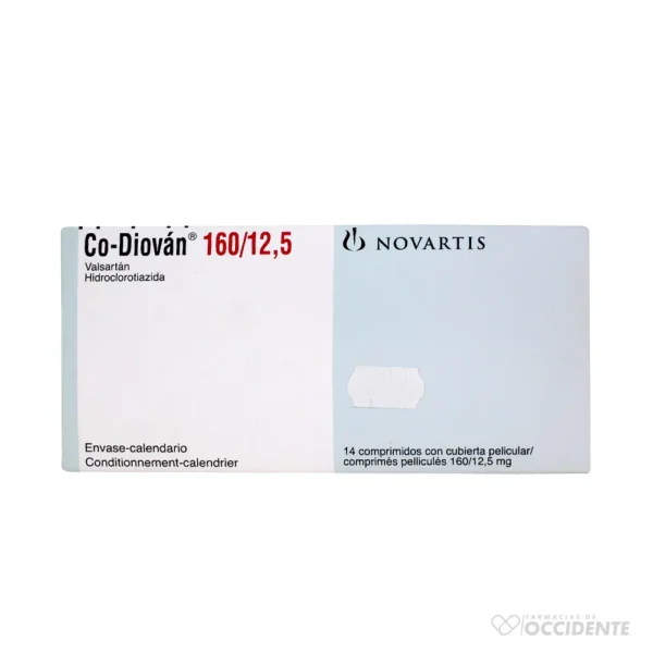 CO-DIOVAN COMPRIMODS 320/12.5MG X 14