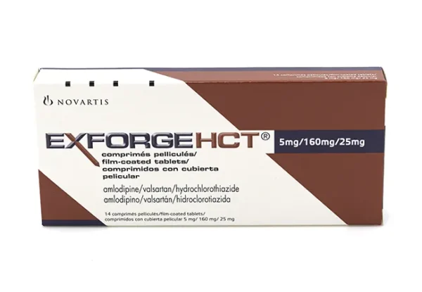 EXFORGE HCT COMPRIMIDOS 5/160/25MG x 14