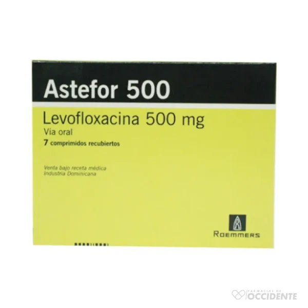 ASTEFOR 500 MG X 7 COMPRIMIDOS