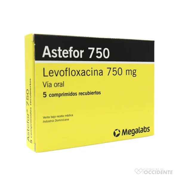 ASTEFOR 750MG X 5 COMPRIMIDOS