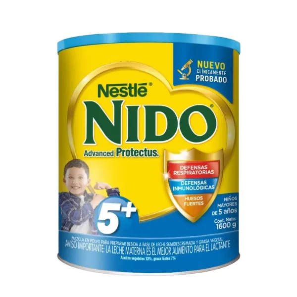 NIDO 5+ PREBIO HUESOS FUERTES X 800G PROTECTUS