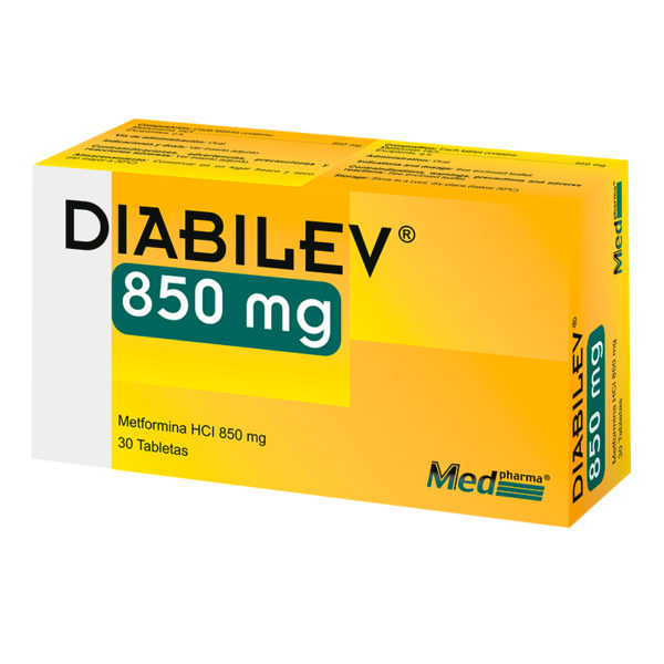 DIABILEV TABLETAS 850MG X 30