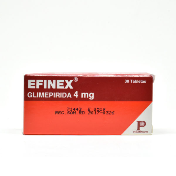 EFINEX TABLETAS 4MG X 30